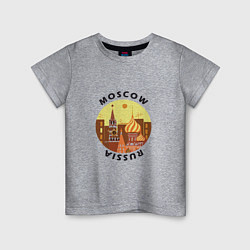 Детская футболка Russia - Moscow