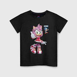 Детская футболка Sonic Amy Rose Video game