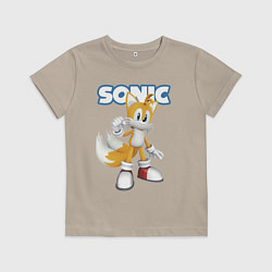 Детская футболка Майлз Тейлз Прауэр Sonic Видеоигра