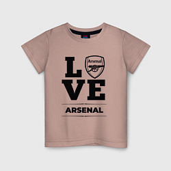 Детская футболка Arsenal Love Классика