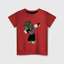 Детская футболка Minecraft Dab Hero