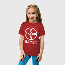 Футболка хлопковая детская BAYER Bayer, цвет: красный — фото 2