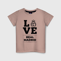 Детская футболка Real Madrid Love Классика