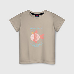 Детская футболка Золотоя рыбка