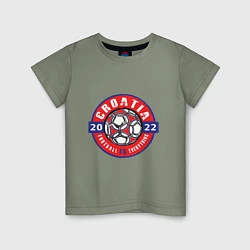 Детская футболка Croatia 2022