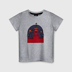 Детская футболка Москва Кремль Салют