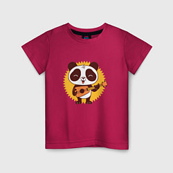 Детская футболка Малыш Панда с гитарой Baby Panda Guitar