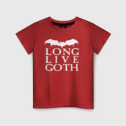 Детская футболка Long Live Goth