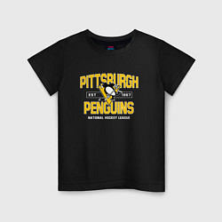 Детская футболка Pittsburgh Penguins Питтсбург Пингвинз