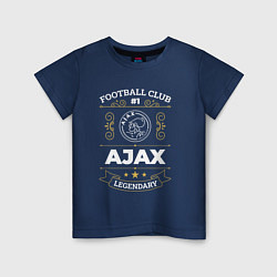 Детская футболка Ajax: Football Club Number 1