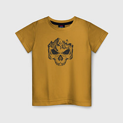 Детская футболка Enduro downhill skull