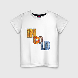 Детская футболка Логотип группы IN COLD