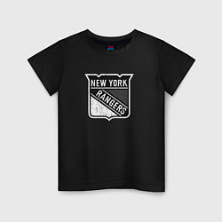 Детская футболка New York Rangers Серый