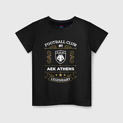 Детская футболка AEK Athens: Football Club Number One