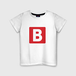 Детская футболка БЕДОЛАГА BEDOLAGA
