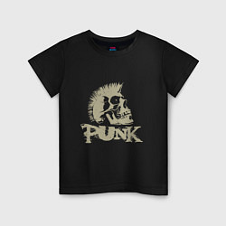 Детская футболка Punk Skull