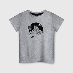 Детская футболка Тень медведя