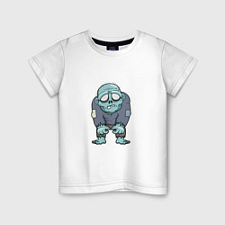 Детская футболка Грустный Зомби