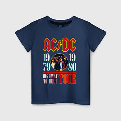 Детская футболка ACDC HIGHWAY TO HELL TOUR