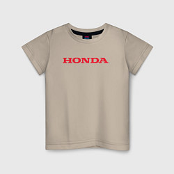 Детская футболка HONDA ХОНДА LOGO спина