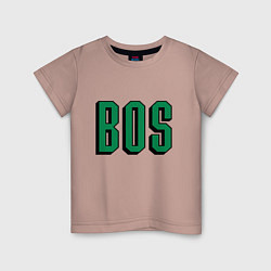 Детская футболка BOS - Boston