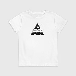 Детская футболка Медведь и палатка