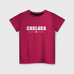 Детская футболка Chelsea Football Club Классика