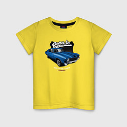 Детская футболка Рожденный водить авто
