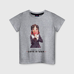 Детская футболка Госпожа Кагуя Love is war Синомия