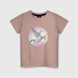 Детская футболка Радужный Пегас Rainbow Pegasus
