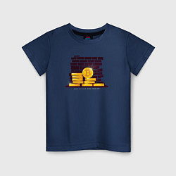 Детская футболка BITCOIN Биткоин