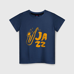 Детская футболка Jazz Music