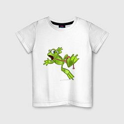 Детская футболка FROG WITH A LONG TONGUE