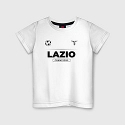 Детская футболка Lazio Униформа Чемпионов