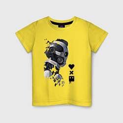 Детская футболка Xbot 4000 в профиль с лого