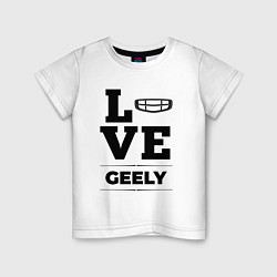 Детская футболка Geely Love Classic