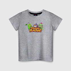 Детская футболка My Singings Monsters Logo