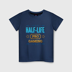 Футболка хлопковая детская Игра Half-Life PRO Gaming, цвет: тёмно-синий