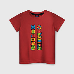 Детская футболка Roblox Lego Game