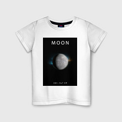 Детская футболка Moon Луна Space collections