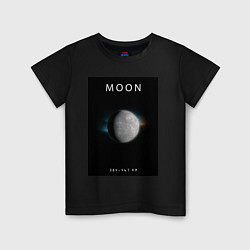 Детская футболка Moon Луна Space collections