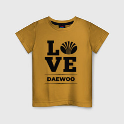 Детская футболка Daewoo Love Classic