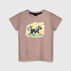 Детская футболка Китайская Хохлатая Собаки