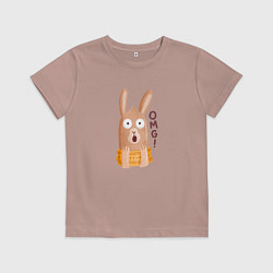 Детская футболка ОМГ Лама