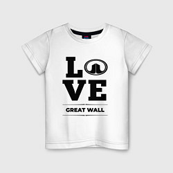 Детская футболка Great Wall Love Classic