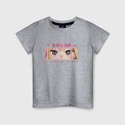 Детская футболка Марин Китагава глаза
