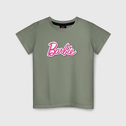 Детская футболка Barbie logo