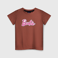 Детская футболка Barbie logo