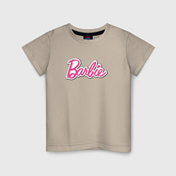 Детская футболка Barbie logo