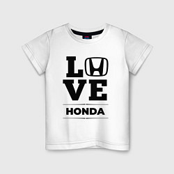 Детская футболка Honda Love Classic